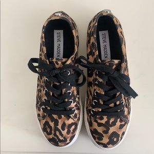Steven Madden Animal Print Sneakers